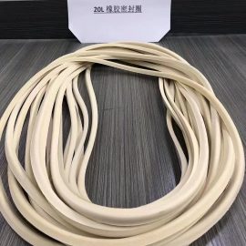 Rubber sealing gasket