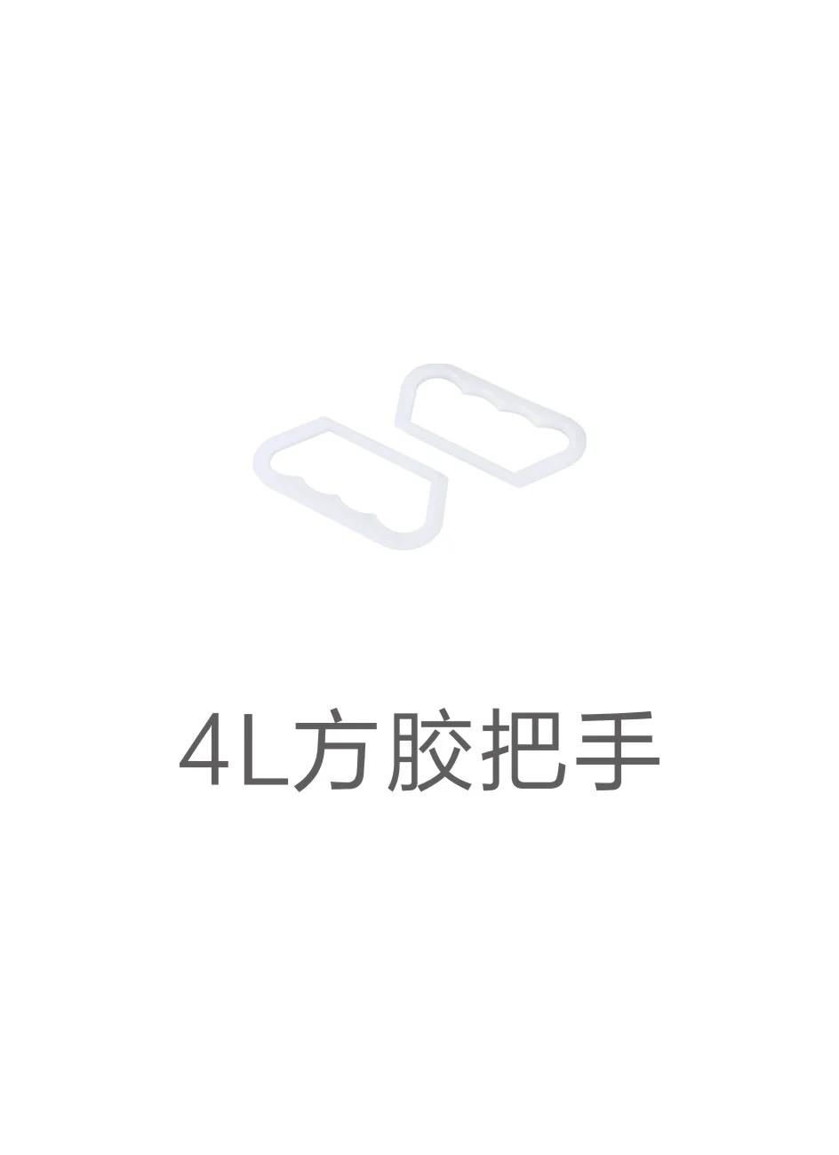 4L square plastic handle, alternate