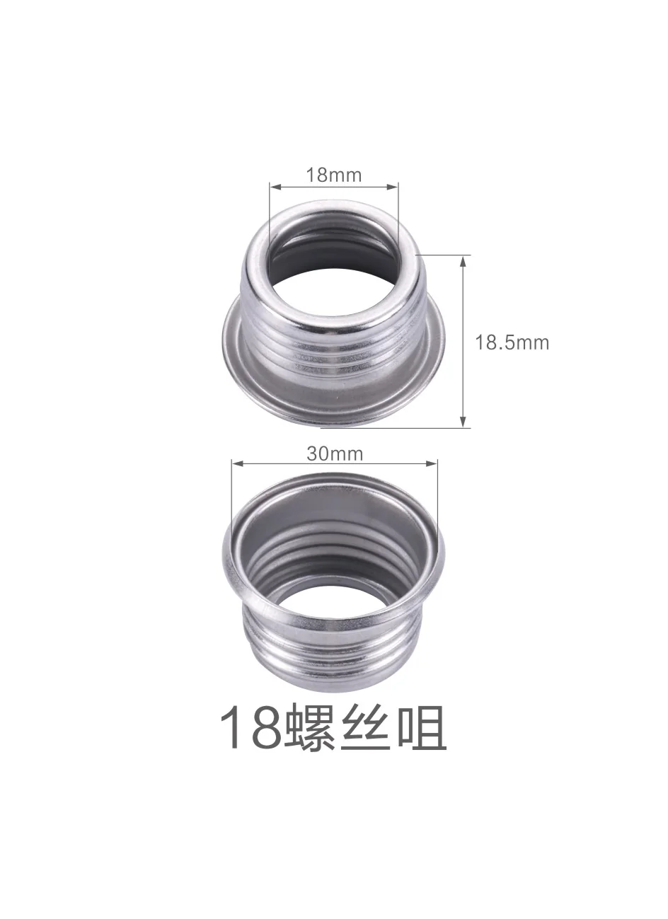 18 mm screw neck