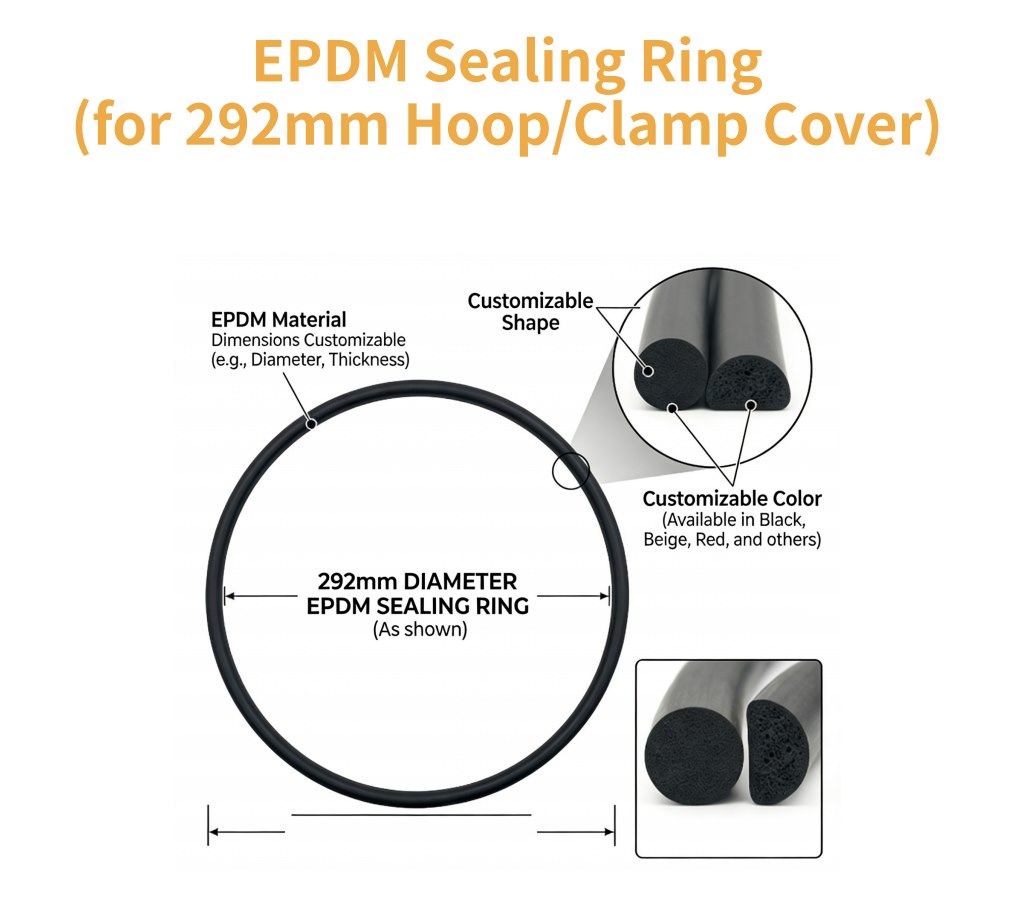 EPDM sealing gasket