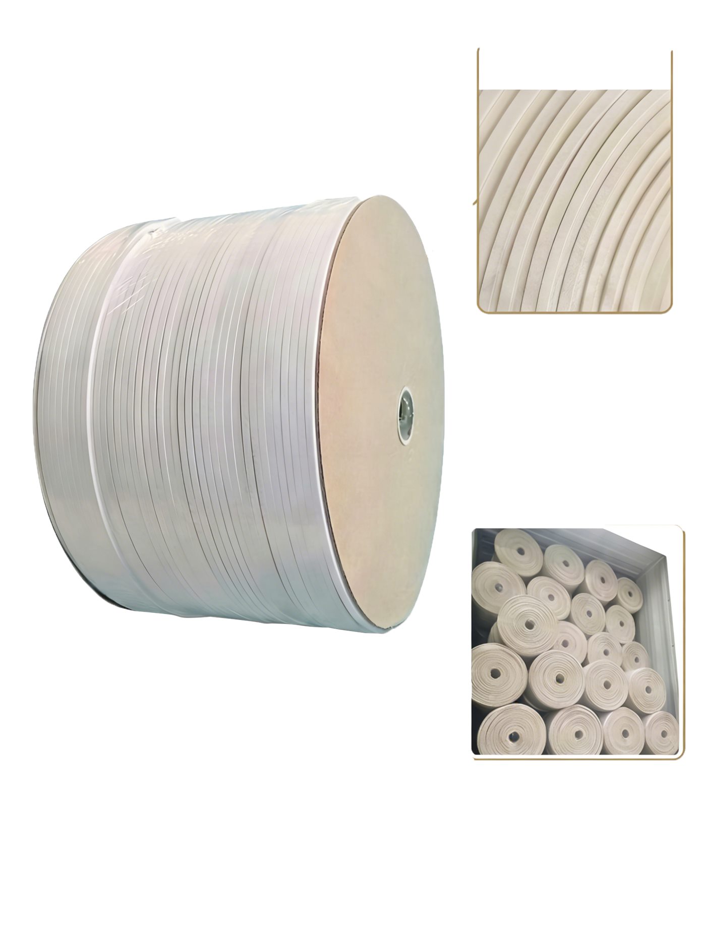 Solvent-resistant EVA gasket
