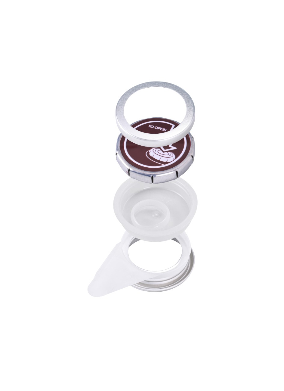 Finger press cap variant 5