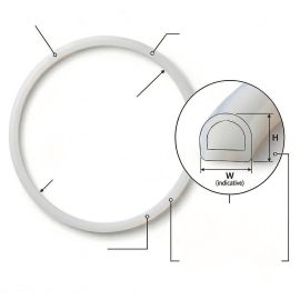 NR, EPDM and silicone gasket series